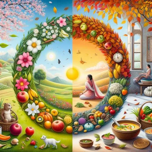 Im Einklang mit der Natur leben Tipps für eine achtsame Ernährung und Routine durch die Jahreszeiten
