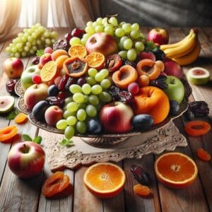 Obstsalat mit Dörrfrüchten Ein Fest für den Gaumen und eine Reise in die Welt der Trockenfrüchte