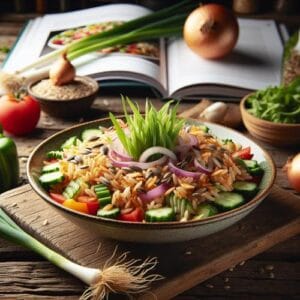 Crispy Rice Salad Genuss für jeden Anlass