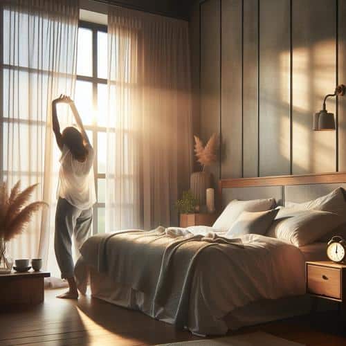 Achtsamkeit beim Weckerstellen verbessert Schlafqualität und bringt einen ruhigen Start in den Tag. Entdecke einfache Tipps für deine Morgenroutine. achtsamkeit wecker stellen, wecker schlafen, morgens entspannt aufwachen, schlafqualität verbessern, weckertöne sanft