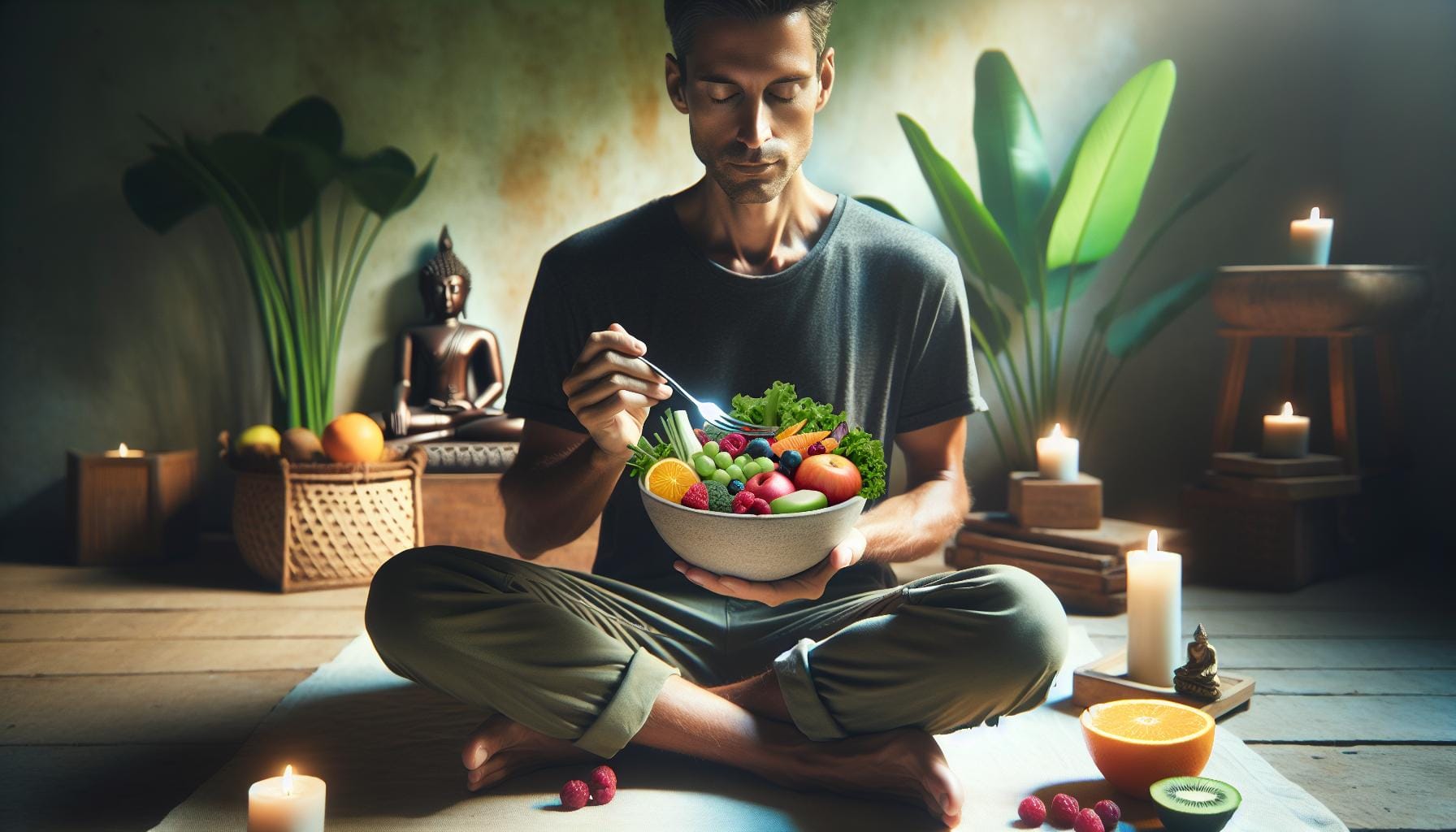 Achtsame Ernährung durch geführte Meditation
