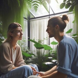 Achtsame Kommunikation: Entdecken Sie, wie Sie Empathie und Präsenz in Ihren Gesprächen fördern können für tiefere Beziehungen. achtsame Kommunikation, aktives Zuhören, Empathie, Präsenz, Beziehungen