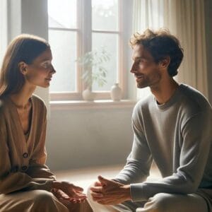 Achtsamkeit beim Antworten verbessert deine Kommunikation und vertieft Beziehungen durch bewusste, respektvolle Wortwahl. achtsam antworten, bewusste Kommunikation, respektvoll antworten, zwischenmenschliche Beziehungen, Konfliktprävention