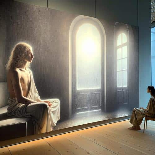 Achtsamkeit beim Atmen: Entdecke, wie du mit einfachen Atemtechniken am Fenster Stress abbauen und innere Ruhe finden kannst. Achtsamkeit, atmen, stressabbau, innere Ruhe, Atemtechniken