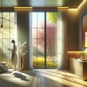 Achtsamkeit neu erleben: Entdecken Sie, wie der Blick aus dem Fenster Stress reduziert und Ihre Kreativität fördert. Achtsamkeit, Blick aus dem Fenster, Stressreduktion, Kreativität, Konzentration