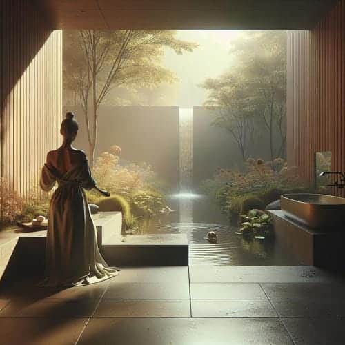 Achtsamkeit beim Duschen: Entdecken Sie, wie Sie durch bewusstes Erleben Stress abbauen und innere Ruhe finden können. achtsamkeit, duschen, entspannung, selbstfürsorge, körperbewusstsein