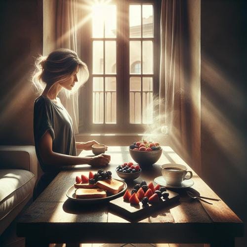 Achtsamkeit beim Frühstück fördert Wohlbefinden und Genuss. Beginnen Sie Ihren Tag positiv und bewusst mit nützlichen Tipps. Achtsamkeit, Frühstück, bewusst essen, Wohlbefinden, Ernährung