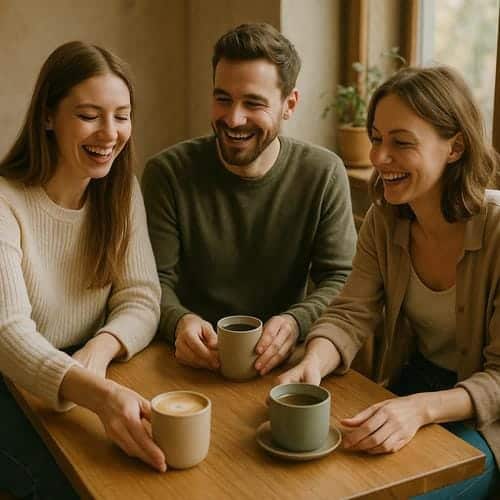 Achtsamkeit beim Getränk abstellen sorgt für Entspannung und Rücksicht. Erfahre, wie du mit kleinen Gesten im Alltag souverän und gelassen auftrittst. Achtsamkeit, Getränk abstellen, entspannter Alltag, Rücksichtnahme, cool wirken