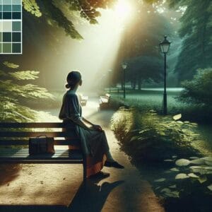 Achtsamkeit hilft Ihnen, beim Hinsetzen Stress abzubauen und inneren Frieden zu finden. Entdecken Sie die positiven Effekte auf Körper und Geist! Achtsamkeit, Hinsetzen, Stressabbau, Körperbewusstsein, Entspannung