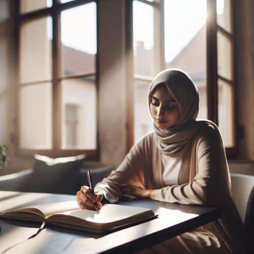 Achtsamkeit beim Notizbuchöffnen steigert Kreativität und Klarheit. Entdecken Sie praktische Tipps für Ihr Schreibritual. Achtsamkeit, Notizbuch, kreatives Schreiben, Ideen festhalten, Ritual