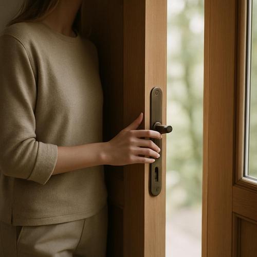 Achtsamkeit beim Türöffnen entdecken und kleine Übergänge bewusst erleben für mehr Fokus, Ruhe und Präsenz im Alltag. Achtsamkeit, Tür öffnen, Übergänge bewusst wahrnehmen, Stressreduktion, Präsenz im Alltag