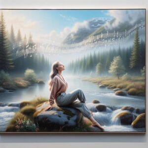 Achtsamkeit mit Musik üben – entdecke, wie du Emotionen besser verstehst und dein Wohlbefinden steigerst. Finde Ruhe durch Klang. Achtsamkeit, Musik, Emotionen, Entspannung, Wohlbefinden