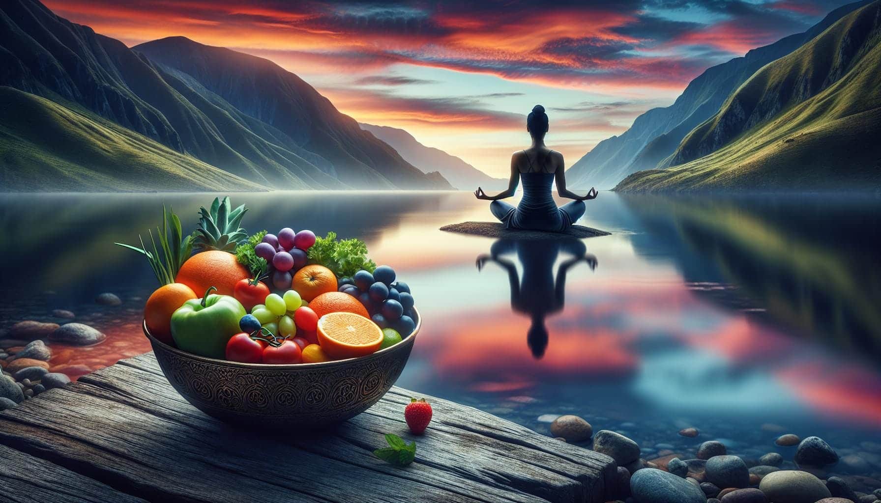 Achtsamkeit und Meditation für eine gesunde Ernährung