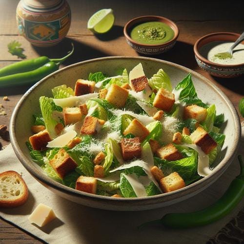 { "meta_title": "Caesar-Salad: Der echte Römer aus Mexiko", "meta_description": "Entdecken Sie die Geschichte und das Rezept des Caesar-Salads. Ein köstlicher Klassiker mit Wurzeln in Mexiko!", "keywords": "Caesar-Salad, Rezept, Mexiko, Geschichte, Zutaten" }