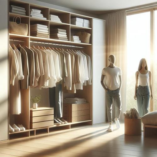 Capsule Wardrobe für Einsteiger – Minimalistisch und praktisch Capsule Wardrobe, minimalistischer Kleiderschrank, nachhaltige Mode, Zeitersparnis, Kleidungsstücke auswählen