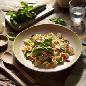 Cremige Gemüse-Pasta: Einfach & Schnell Kochen