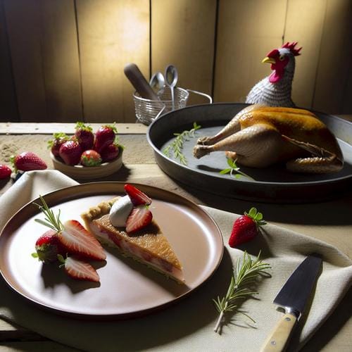 Erdbeertörtchen und Perlhuhnbrust: Süß & Herzhaft