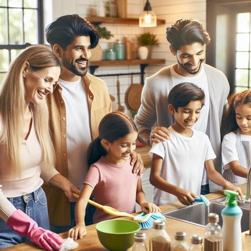 Faire Hausarbeit im Familienalltag: Tipps & Teamgeist Hausarbeit, Familienalltag, Teamgeist, Aufteilung, Kommunikation