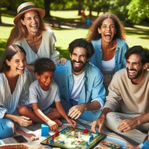 Familienzeit Unplugged: Offline Gemeinsame Erlebnisse digitale Auszeit, Familienzeit, Offline-Aktivitäten, Entspannung, Bildschirmzeit reduzieren