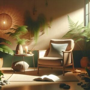 Entdecke die Vorteile geführter Meditationen und integriere sie in deinen Alltag für mehr Entspannung und Selbstfindung. geführte Meditation, Anfänger, Entspannung, Achtsamkeit, Selbstfindung