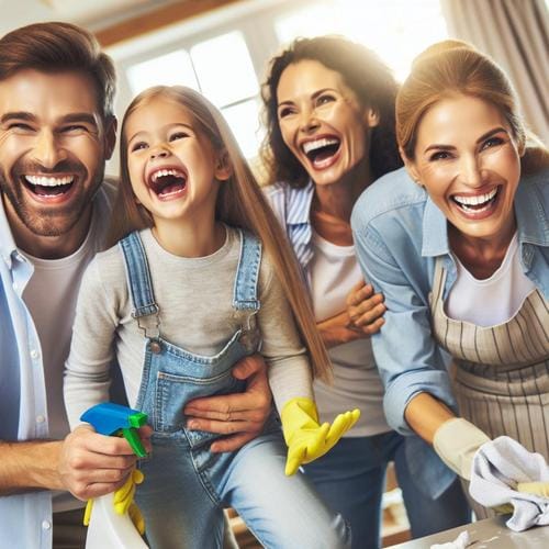 Gemeinsames Putzen: Familienritual mit Mehrwert Putzen, Familienritual, Teamarbeit, Verantwortung, Lebenskompetenzen