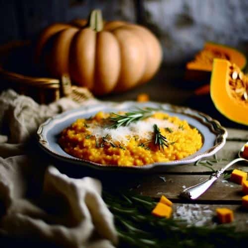 Herbstliches Kürbisrisotto Rezept für die Seele