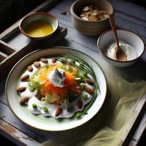 Köstlicher Chinakohlsalat mit Schmand – Einfach & Schnell