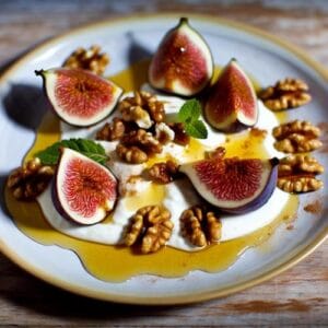 Köstliches Feigen-Dessert für den Herbst