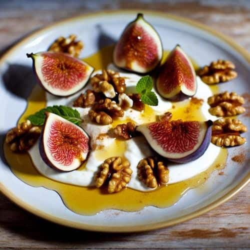 Köstliches Feigen-Dessert für den Herbst