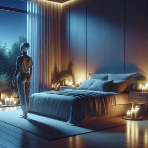 Meditation verbessert die Schlafqualität. Finde heraus, wie du Entspannungstechniken in deine Abendroutine integrieren kannst! Meditation, besser schlafen, Entspannung, Schlafqualität, Achtsamkeit