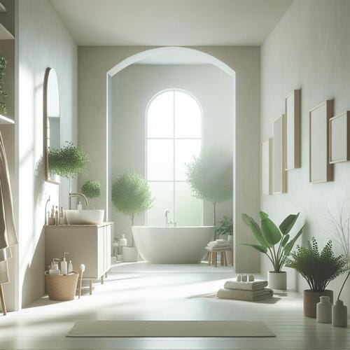 Minimalismus im Badezimmer: Klarheit & Ordnung Minimalismus Badezimmer, Ordnung, mentale Klarheit, nachhaltige Pflege, platzsparende Lösungen