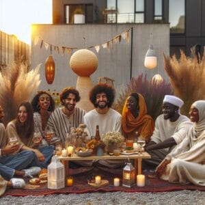 Minimalistische Feste: Weniger Deko, Mehr Erlebnisse minimalistische Feste, einfache Feiern, bewusste Feiern, weniger ist mehr, Nachhaltigkeit