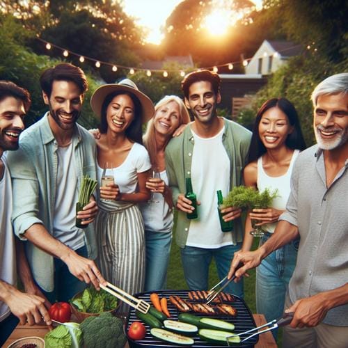 Nachhaltig grillen: Umweltfreundlicher BBQ-Genuss nachhaltig grillen, umweltbewusst BBQ, Grillkohle, regionale Zutaten, Fleischalternativen