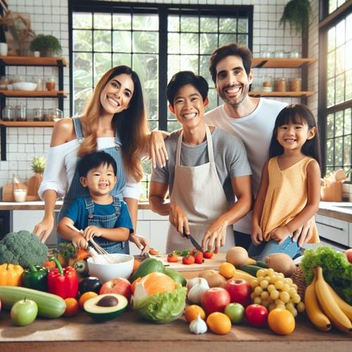 Nachhaltige Ernährung für Familien: Regional & Saisonale nachhaltige Ernährung, regionale Lebensmittel, saisonale Ernährung, gesunde Familie, Umweltschutz