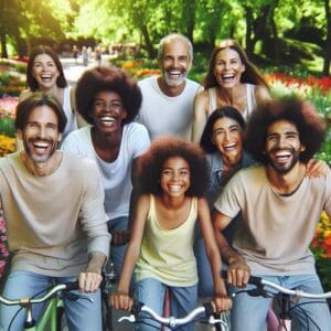 Nachhaltige Mobilität für Familien: Umweltfreundlich reisen Nachhaltige Mobilität, Familien, Umweltfreundlich, Bus, Fahrrad