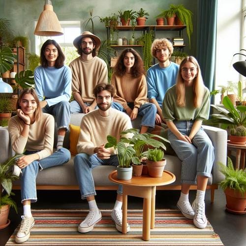 Nachhaltige Wohnideen für ein umweltfreundliches Zuhause nachhaltiges wohnen, umweltfreundliche möbel, biologische textilien, upcycling, recycelte materialien