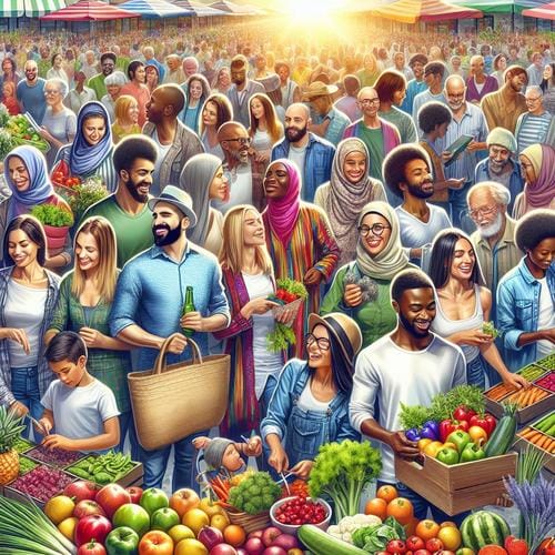 Regional und saisonal einkaufen: Frisch und nachhaltig regionale Lebensmittel, saisonale Produkte, nachhaltige Ernährung, Frische, CO₂-Reduzierung