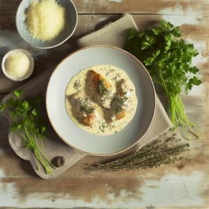 Schnelles Hähnchen-Rezept mit Sahnesauce