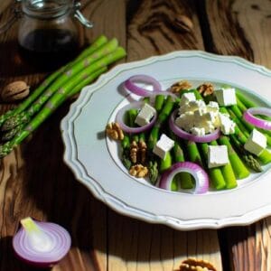 Spargelsalat mit Schafskäse – Lecker und Raffiniert