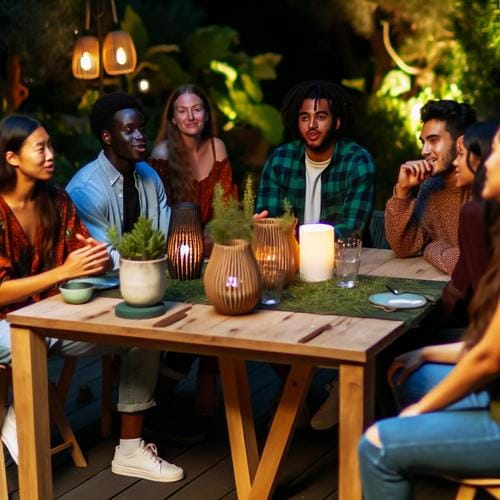 Umweltbewusst feiern: Tipps für nachhaltige Feste nachhaltige Feste, umweltfreundlich feiern, nachhaltige Dekoration, ökologisches Catering, umweltbewusste Einladungen