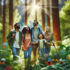 Umweltfreundlich reisen: Nachhaltige Familienkurztrips umweltfreundliches Reisen, nachhaltige Kurztrips, Familienurlaub, CO₂-Reduzierung, nachhaltige Reiseziele