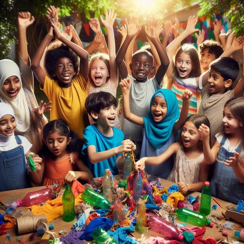 Upcycling mit Kindern: Kreative Bastelideen Upcycling, Basteln mit Kindern, Nachhaltigkeit, Recycling, kreative Ideen