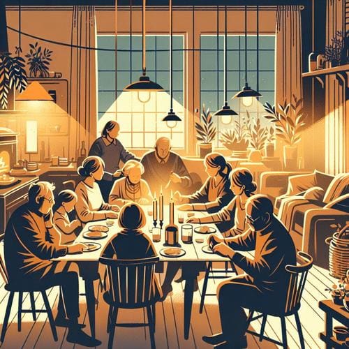 Versteh, warum du bei Familienfeiern ständig nachgibst – und was dahintersteckt. Mit typischen Ursachen und ersten, alltagstauglichen Schritten. Familienfeier,Kompromisse in der Familie,Harmoniebedürfnis,Familienkonflikte,emotionale Grenzen