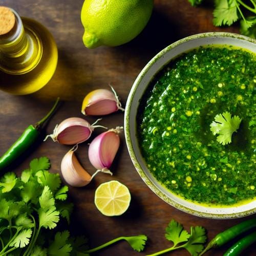 Zhoug: Die Würzige Sauce aus dem Nahen Osten