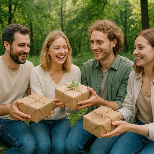 Nachhaltig schenken: Freude ohne Überfluss nachhaltig schenken, Geschenke, umweltfreundlich, Secondhand, DIY