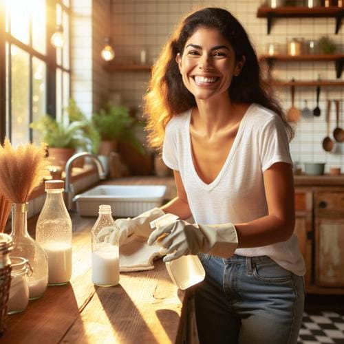 Umweltfreundlich putzen mit Hausmitteln Hausmittel, umweltfreundliches Putzen, Reinigung, Essig, Natron