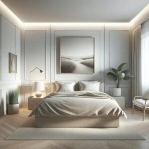 Besser schlafen: Minimalismus im Schlafzimmer Minimalismus, Schlafzimmer, besser schlafen, Entrümpeln, Wohnstil