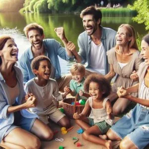 Familienzeit ohne Ablenkung: Nähe erleben Familienzeit, bewusste Pausen, digitale Ablenkungen, Nähe, Familienbindung
