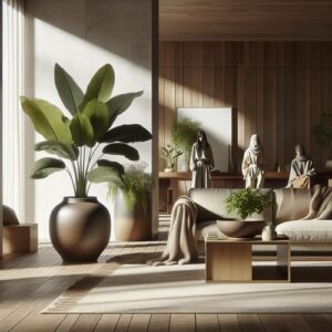 Minimalistisch Dekorieren mit Naturmaterialien minimalismus, naturmaterialien, dekorieren, wohndesign, nachhaltigkeit