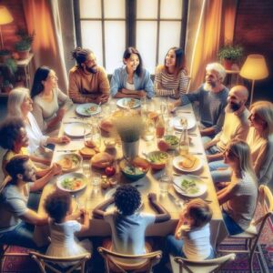 Familienkommunikation: Zuhören für mehr Nähe Familienkommunikation, Zuhören, Konfliktlösung, emotionale Sicherheit, Familienalltag